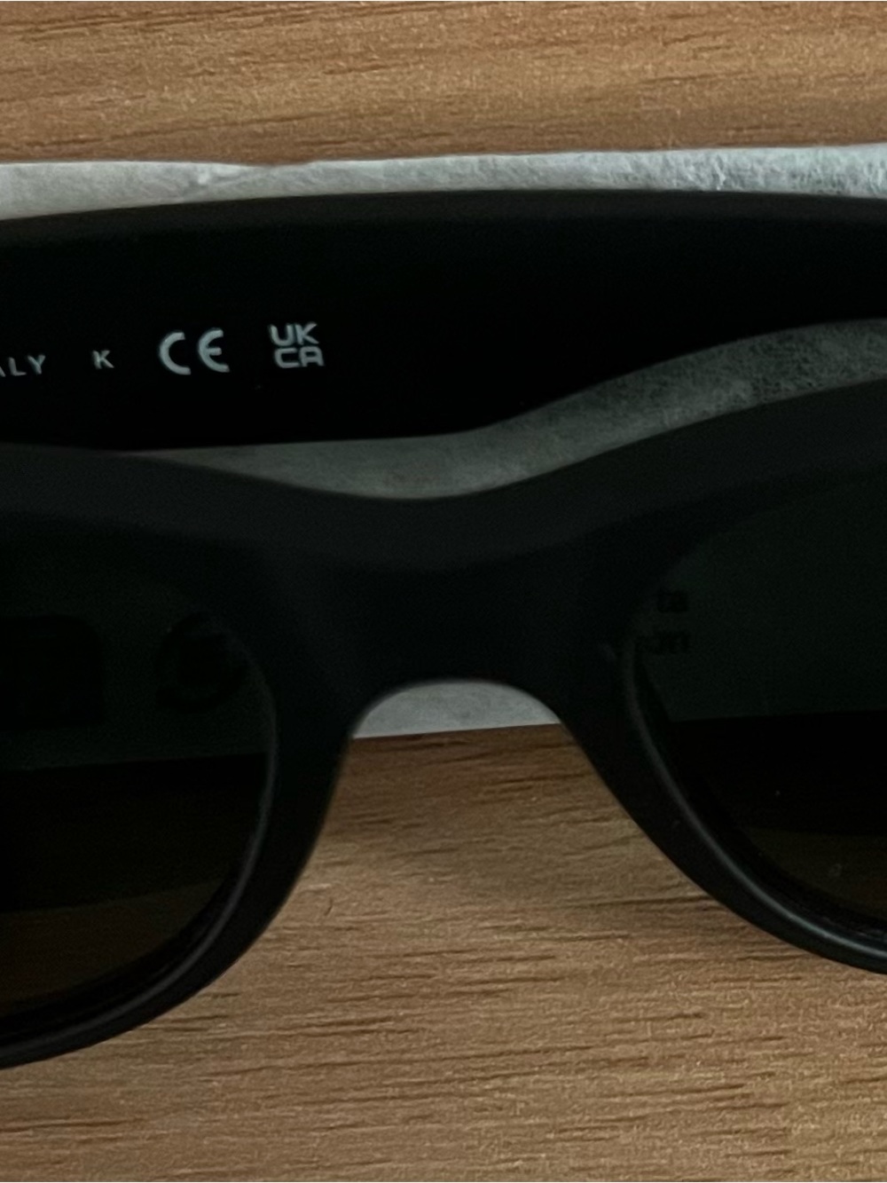 Ray-Ban Black Sunglasses with Dark Lenses